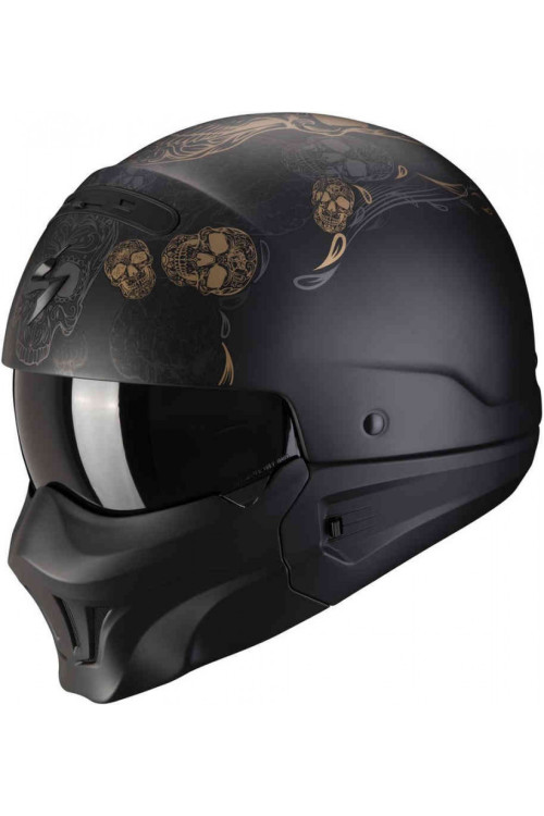 SCORPION EXO-COMBAT EVO KALAVERA MATT BLACK / GOLD