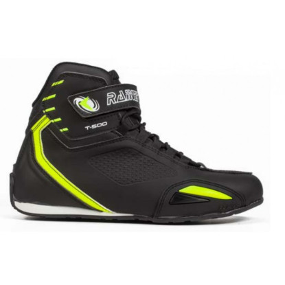 BOTÍN RAINERS T-500 NEGRO AMARILLO FLUOR