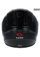 CASCO SHIRO SH 870 MONOCOLOR NEGRO MATE