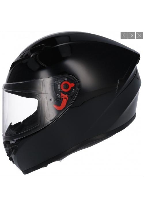 CASCO SHIRO SH 870 MONOCOLOR NEGRO MATE