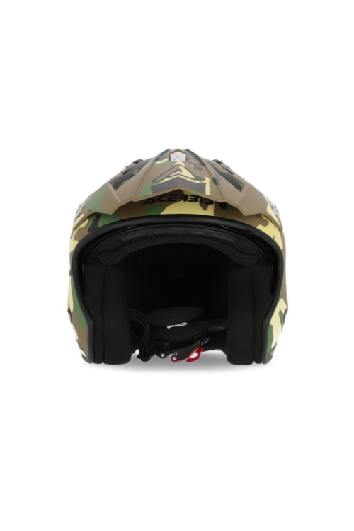 CASCO ACERBIS JET ARIA VERDE MARRON