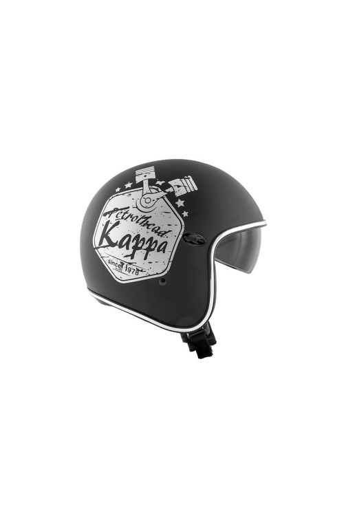 CASCO KAPPA KV29 PHILADELPHIA FIBRA NEGRO MATE
