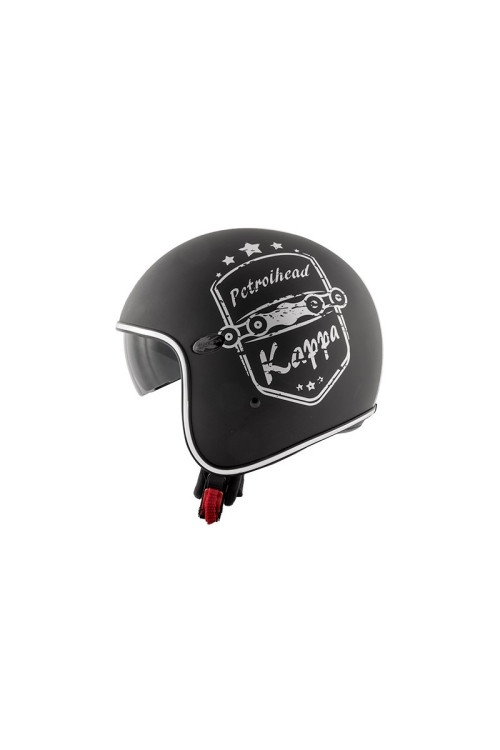 CASCO KAPPA KV29 PHILADELPHIA FIBRA NEGRO MATE