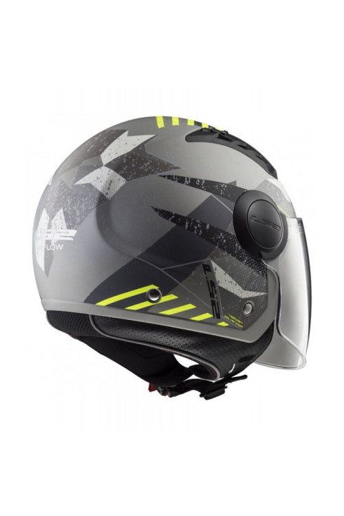CASCO LS2 FF562 AIRFLOW CAMO TITANIO AMARILLO FLUOR MATE