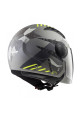 CASCO LS2 FF562 AIRFLOW CAMO TITANIO AMARILLO FLUOR MATE