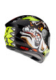 CASCO MT TARGO CRAZYDOG G3 AMARILLO FLUOR