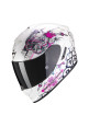 CASCO SCORPION EXO-1400 AIR TOA BLANCO ROSA