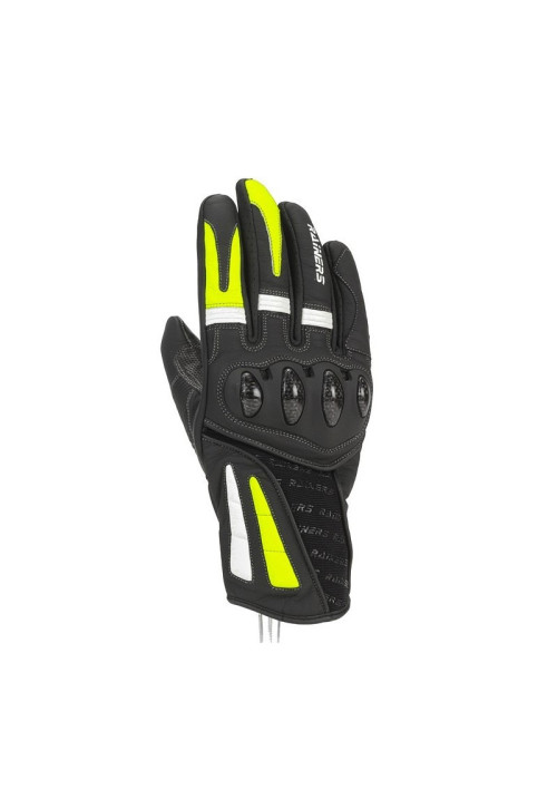 GUANTES RAINERS MAXCOLD NEGRO AMARILLO FLUOR