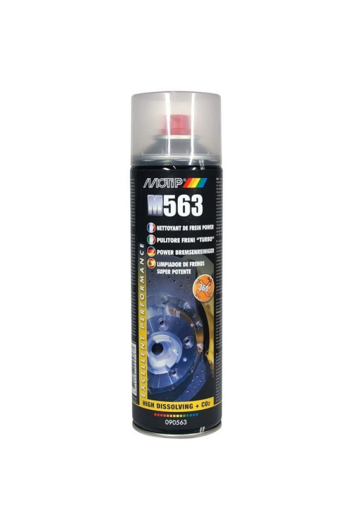 LIMPIADOR DE FRENOS TURBO MOTIP M563