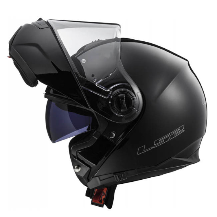 CASCO LS2 FF325 STROBE NEGRO MATE